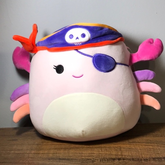 Squishmallows Other - Pirate Crab Cailey Halloween Squishmallow